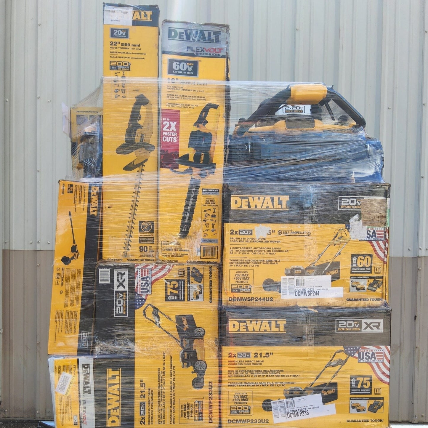 🌞Summer Sale is Heating Up!🏖️MIXED TOOLS PALLET – LOT ID: 251537 – Untested Customer Return