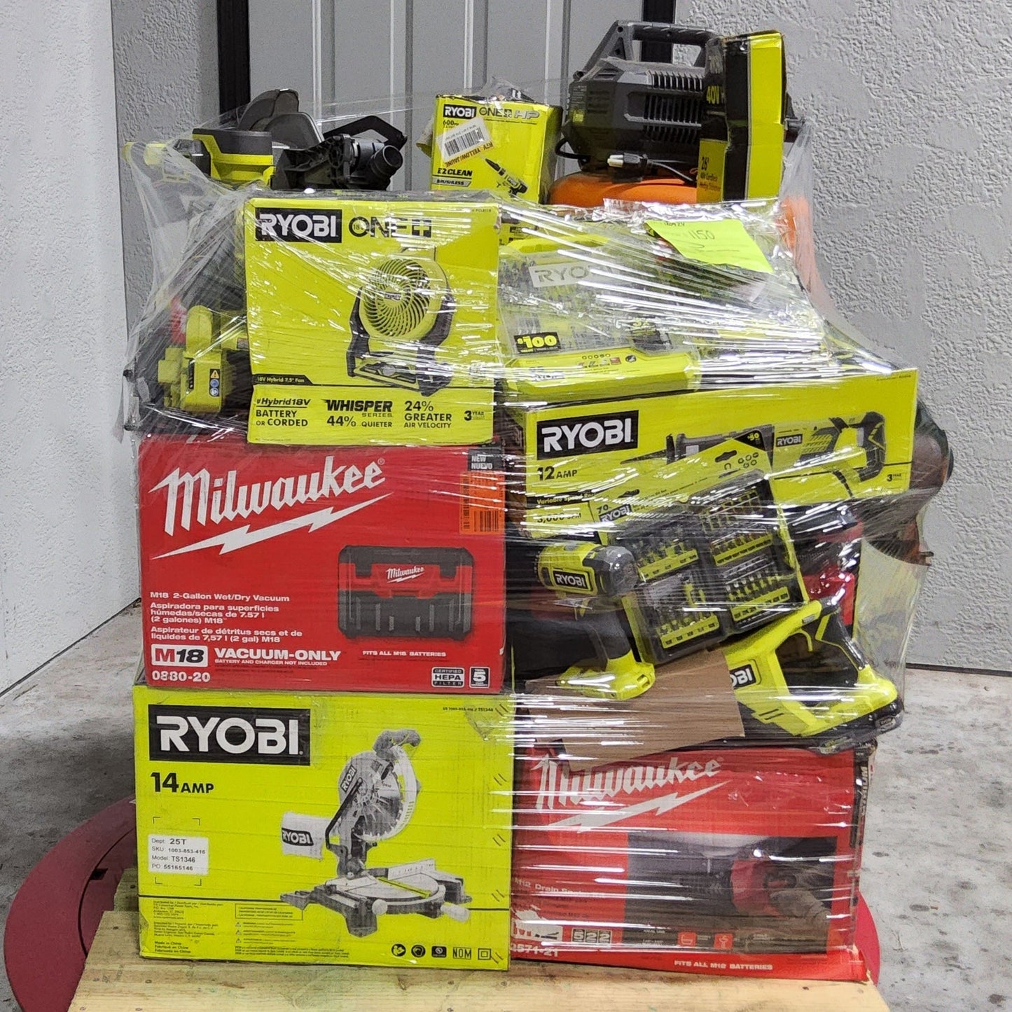 🌞Summer Sale is Heating Up!🏖️MIXED TOOLS PALLET – LOT ID: 251537 – Untested Customer Return