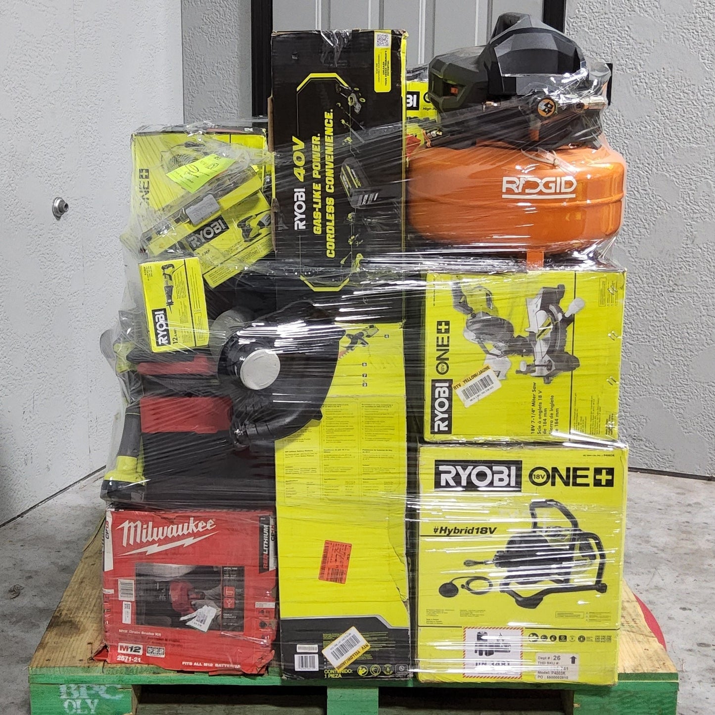 🌞Summer Sale is Heating Up!🏖️MIXED TOOLS PALLET – LOT ID: 251537 – Untested Customer Return