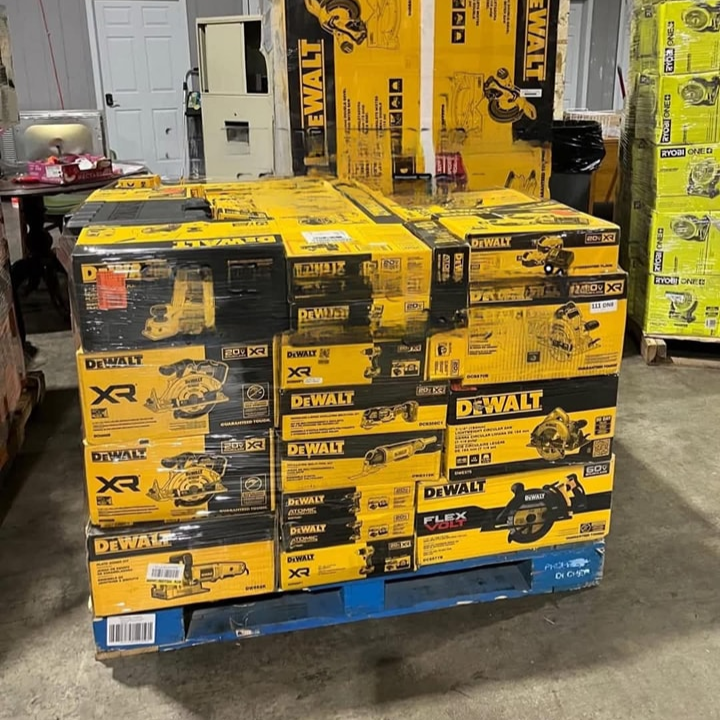 🌞Summer Sale is Heating Up!🏖️MIXED TOOLS PALLET – LOT ID: 251537 – Untested Customer Return