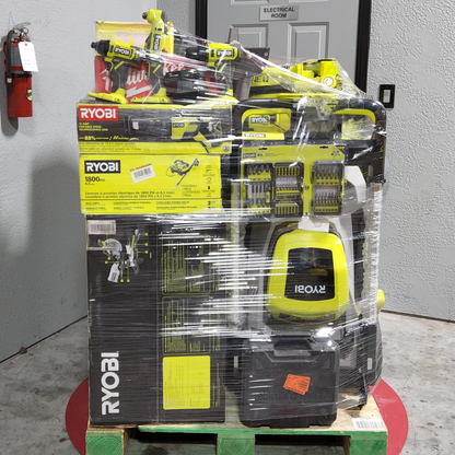 🌞Summer Sale is Heating Up!🏖️MIXED TOOLS PALLET – LOT ID: 251537 – Untested Customer Return