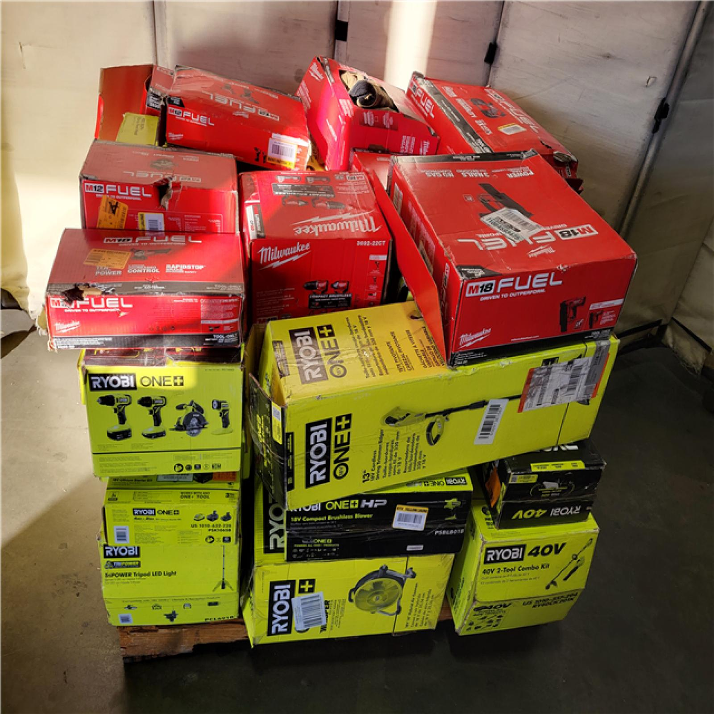 🌞Summer Sale is Heating Up!🏖️MIXED TOOLS PALLET – LOT ID: 251537 – Untested Customer Return