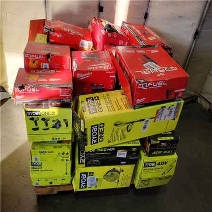 🌞Summer Sale is Heating Up!🏖️MIXED TOOLS PALLET – LOT ID: 251537 – Untested Customer Return