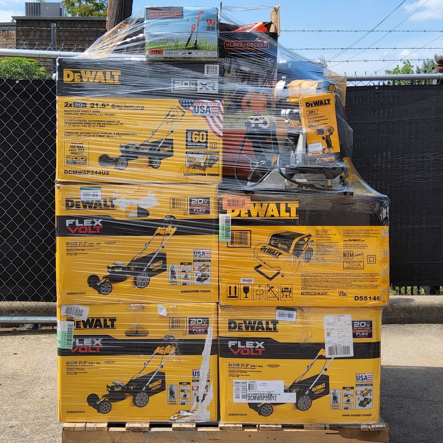 🌞Summer Sale is Heating Up!🏖️MIXED TOOLS PALLET – LOT ID: 251537 – Untested Customer Return