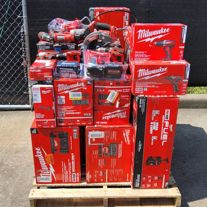 🌞Summer Sale is Heating Up!🏖️MIXED TOOLS PALLET – LOT ID: 251537 – Untested Customer Return